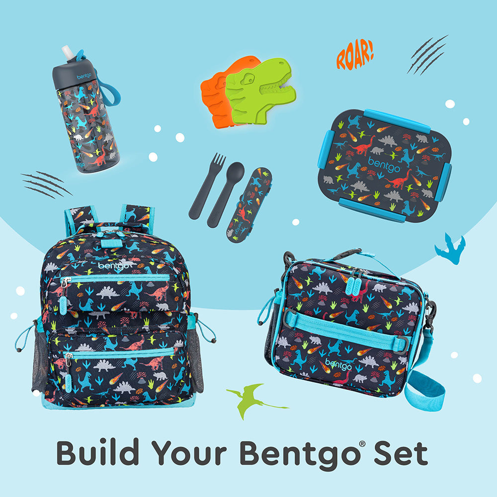 Bentgo® Kids Snap & Go 2-Piece Lunch Set - Dinosaur | Build Your Bentgo Set