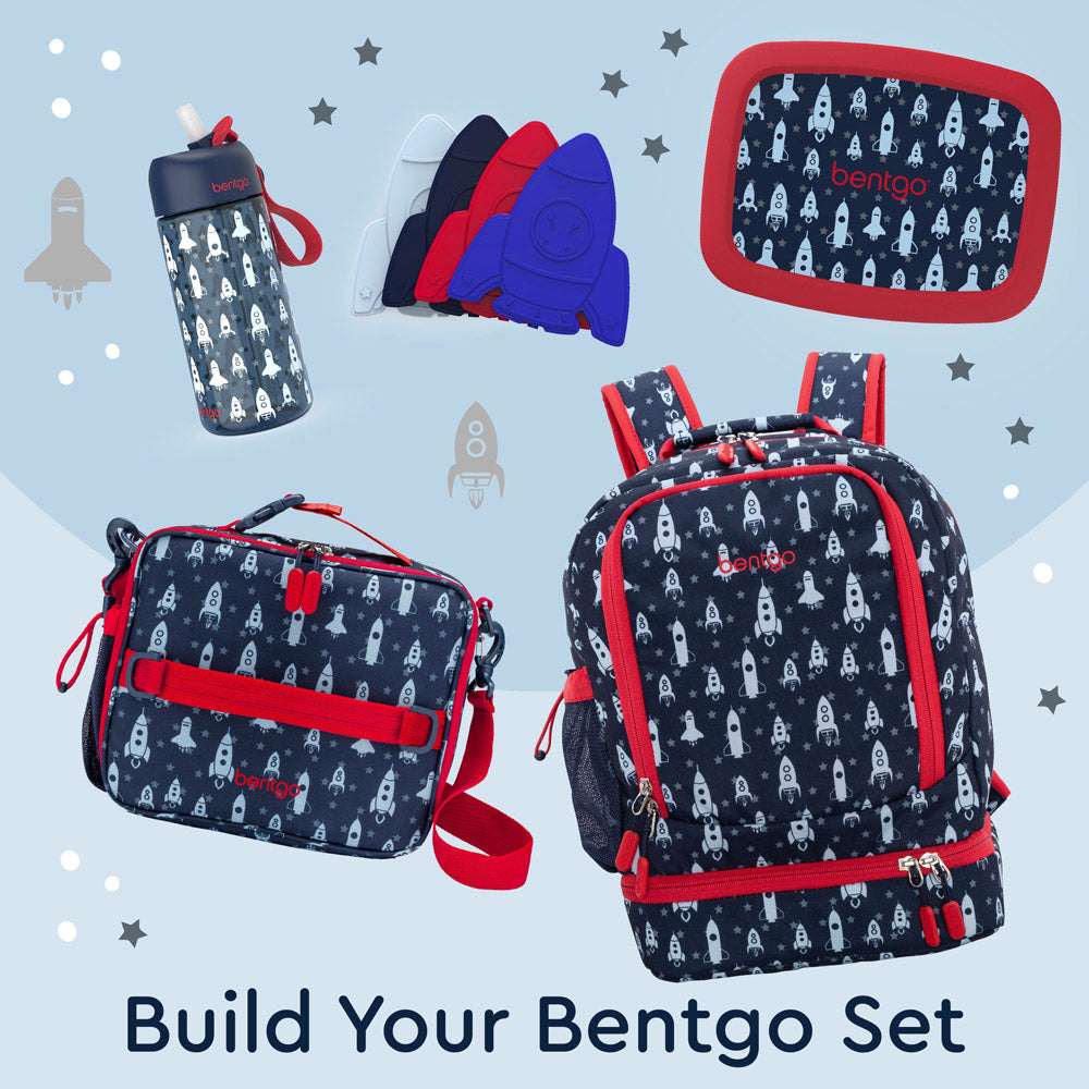 Bentgo® Kids Backpack & Lunch Bag | Space Rockets