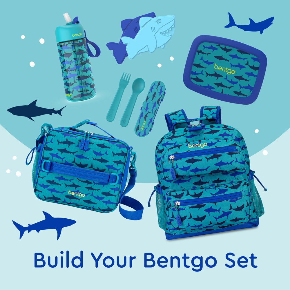 Bentgo® Kids Backpack | Sharks - Build Your Bentgo Set