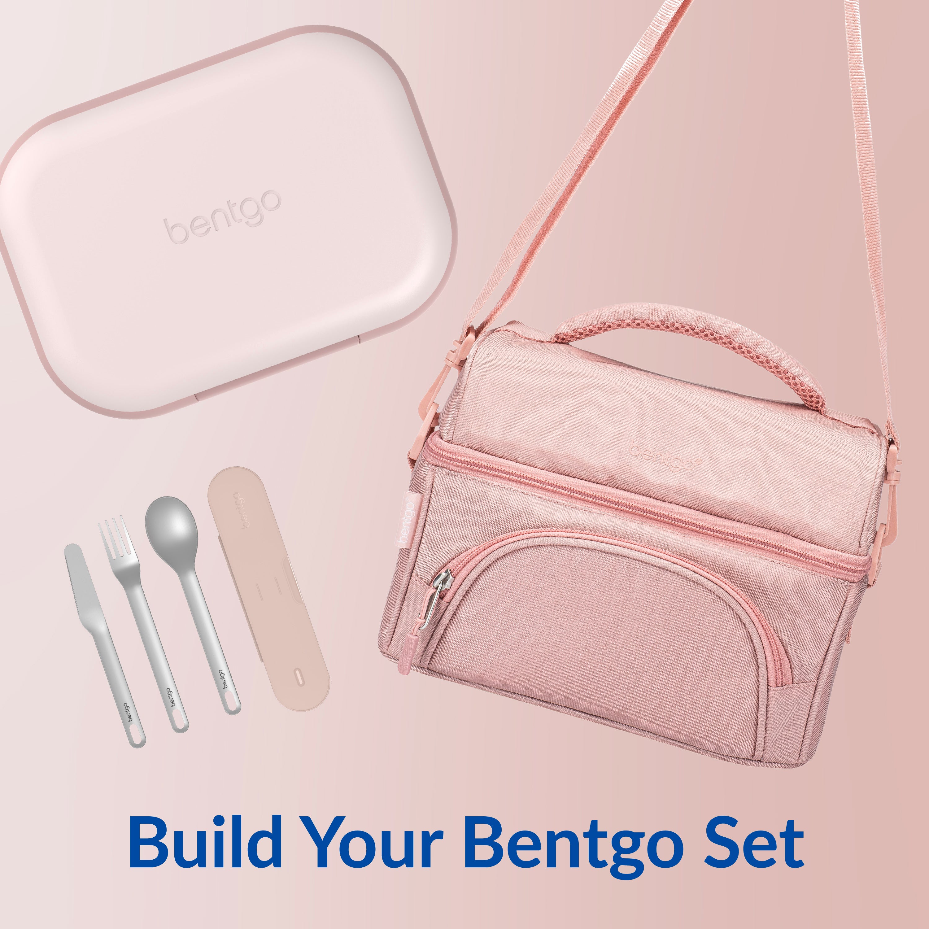 Bentgo® Chill Max Lunch Box - Pink Cloud and Blush | Build Your Bentgo Set