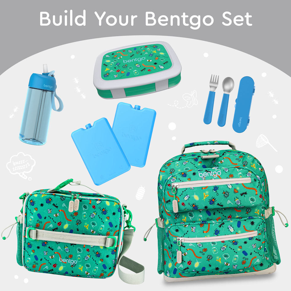 Bentgo Kids Prints Lunch Box - Bug Buddies | Build Your Bentgo Set
