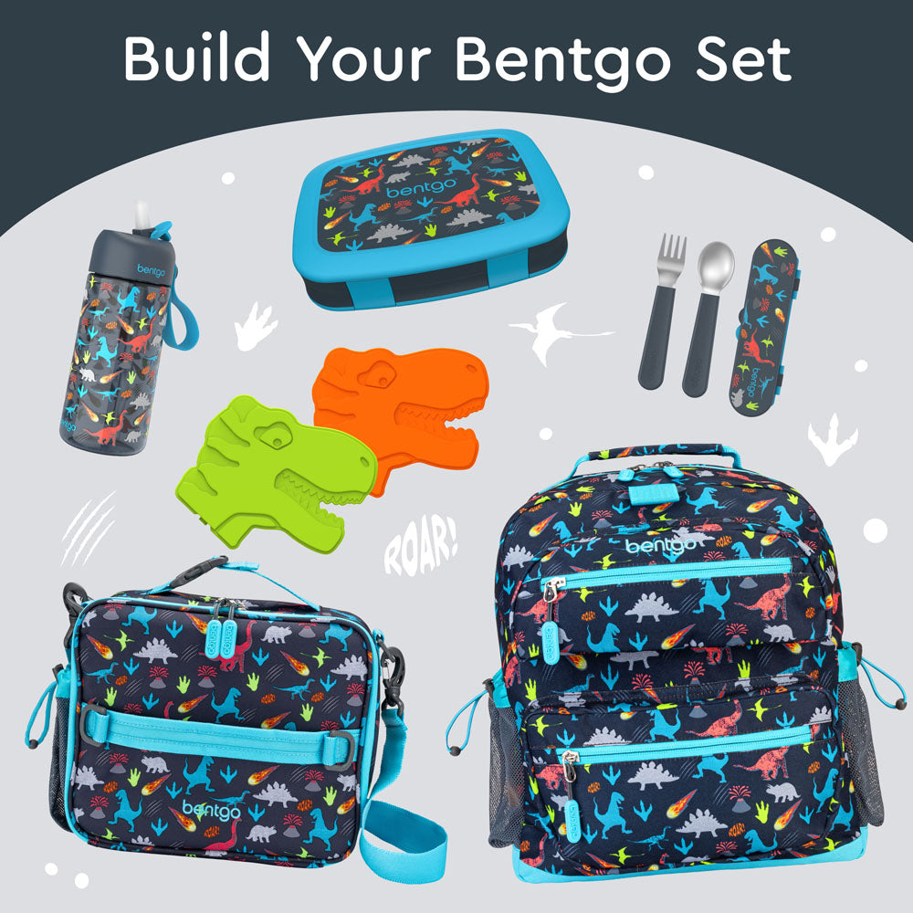 Bentgo Kids Prints Lunch Box - Dinosaur | Build Your Bentgo Set