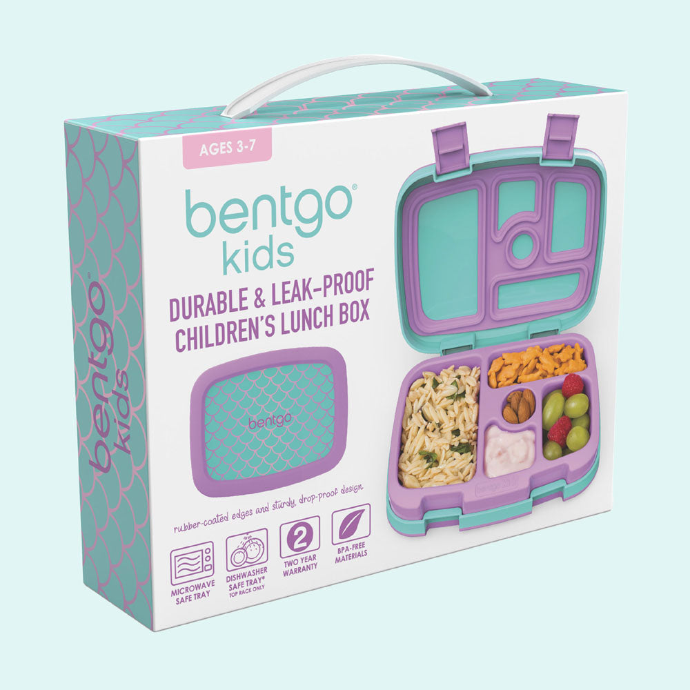 Bentgo Kids Prints Lunch Box - Mermaid Scales | Product Packaging