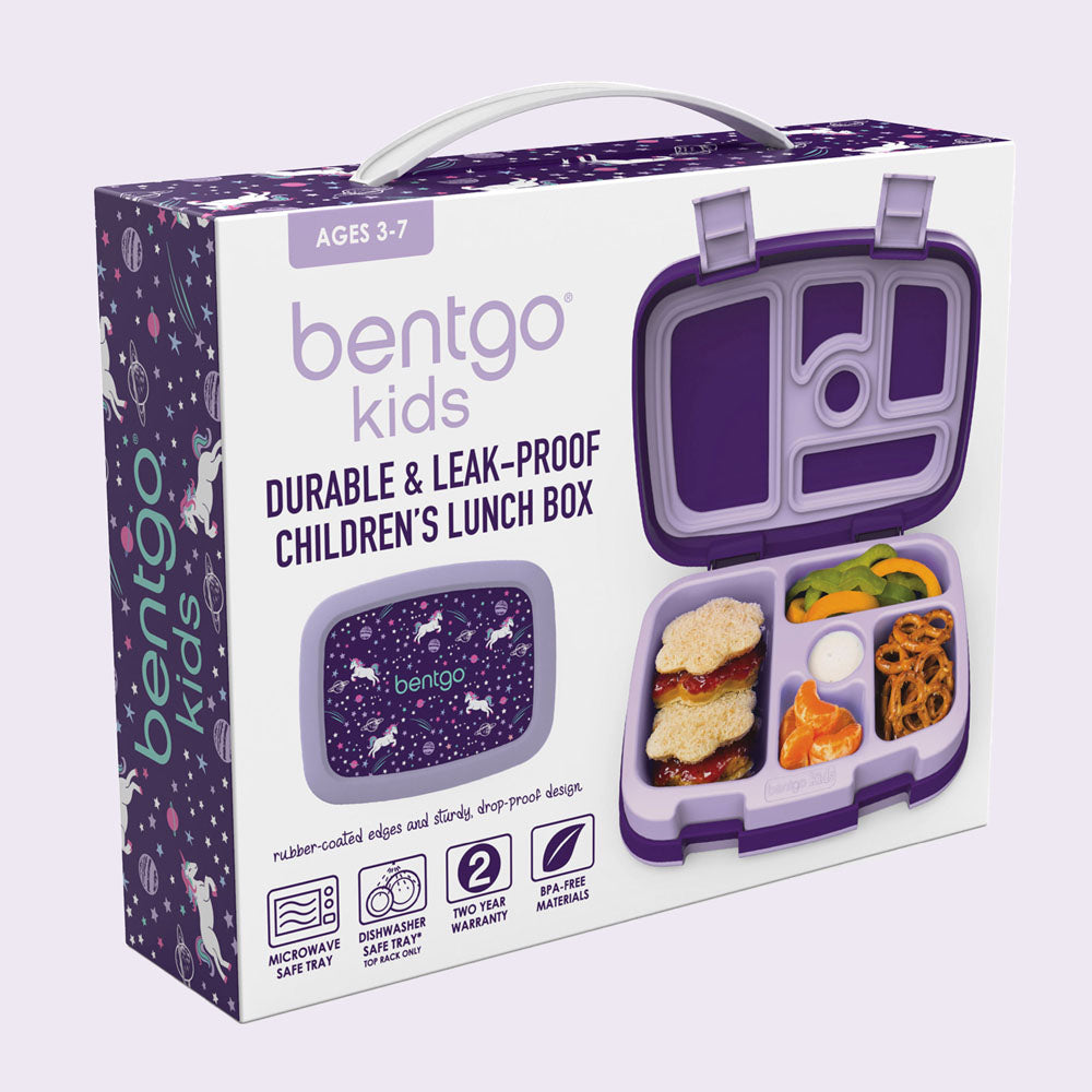 Bentgo Kids Prints Lunch Box - Unicorn | Product Packaging
