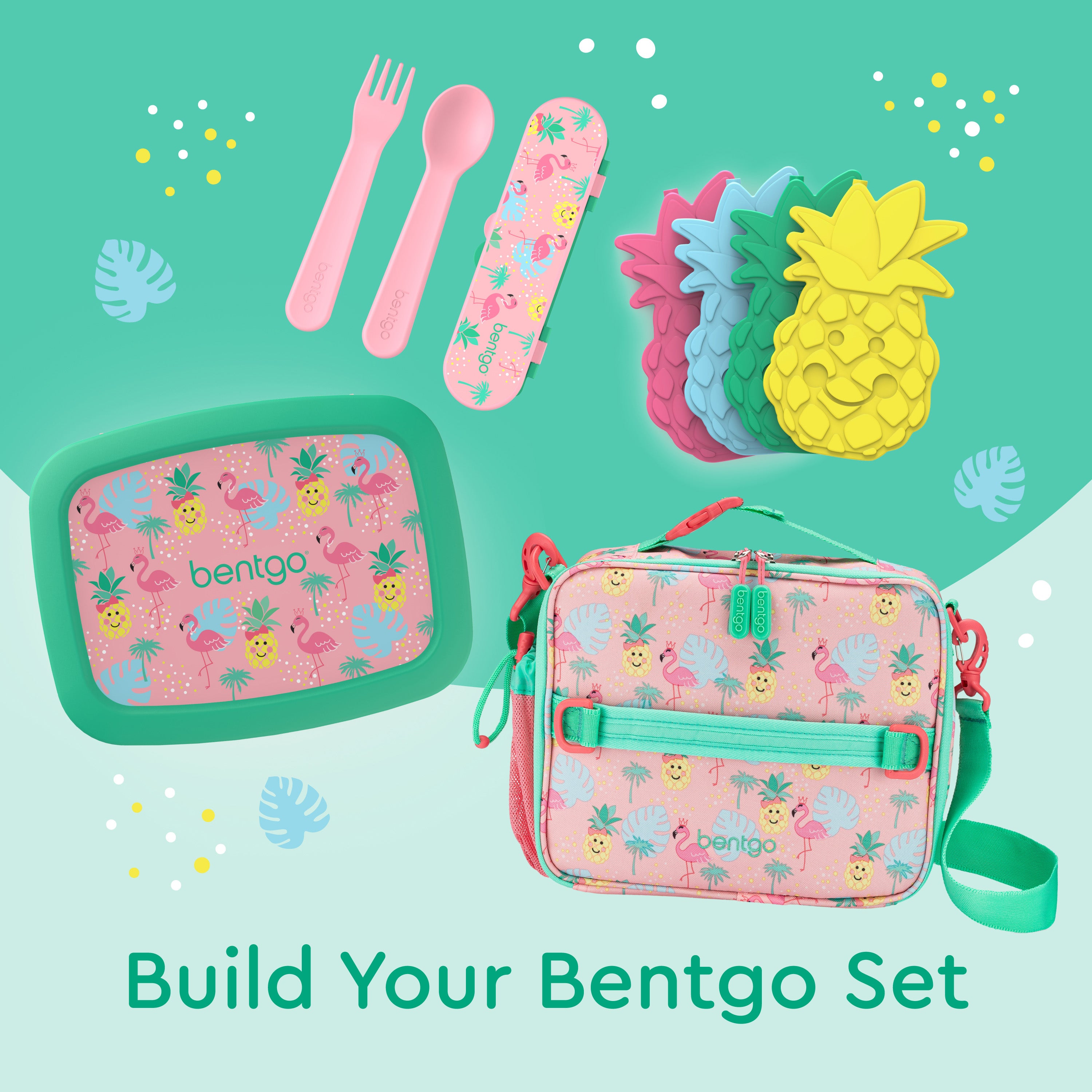 Bentgo® Kids Utensils Set - Tropical
| Build Your Bentgo Set
