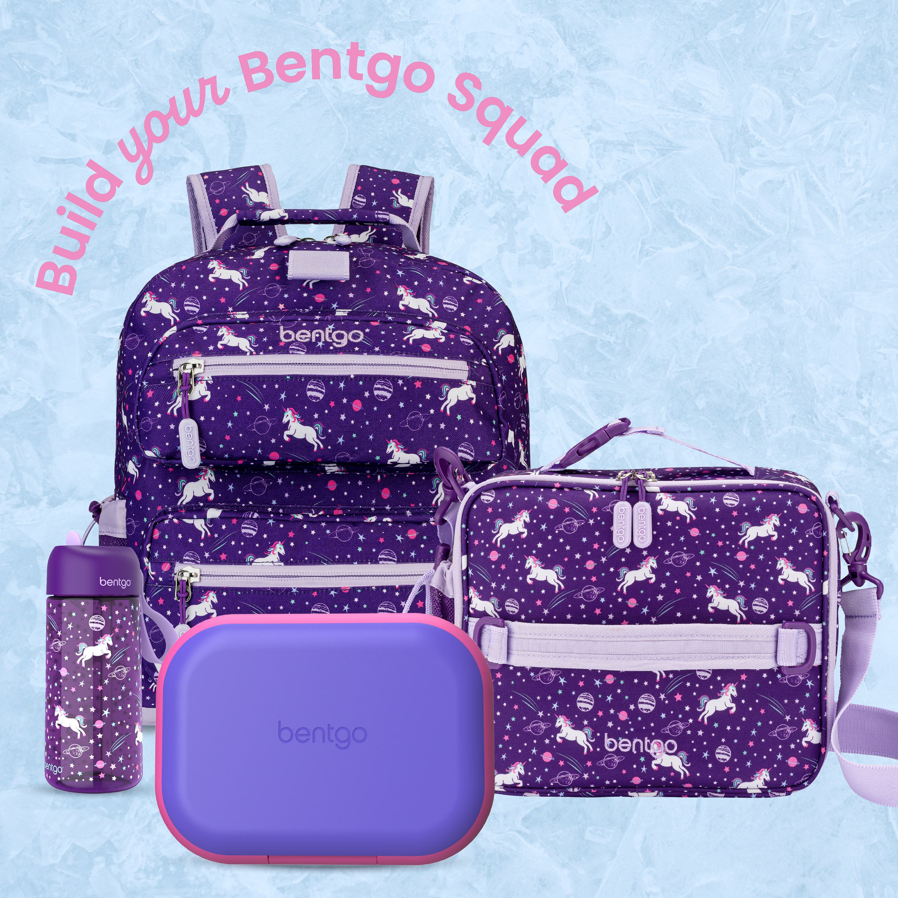 Bentgo® Chill Kids Lunch Box - Electric Violet | Build Your Bentgo Squad