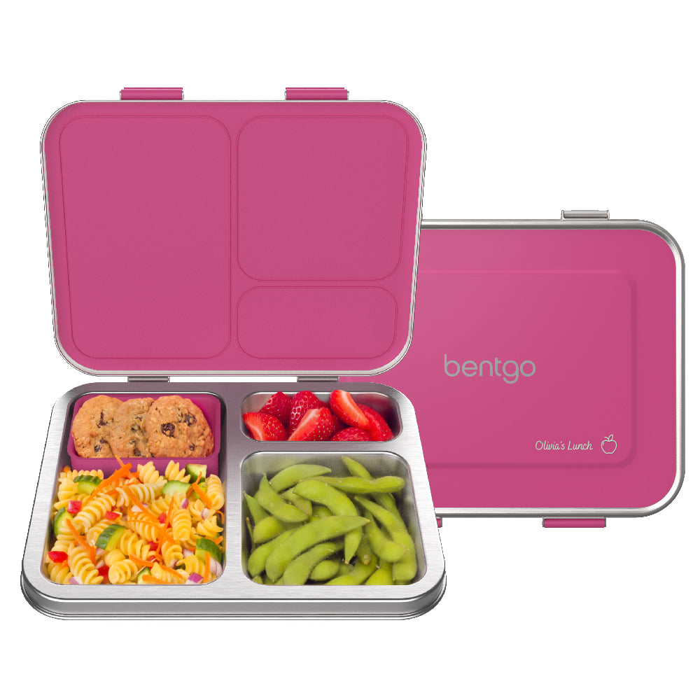 pz:Bentgo® Kids Stainless Steel Lunch Box - Fuchsia