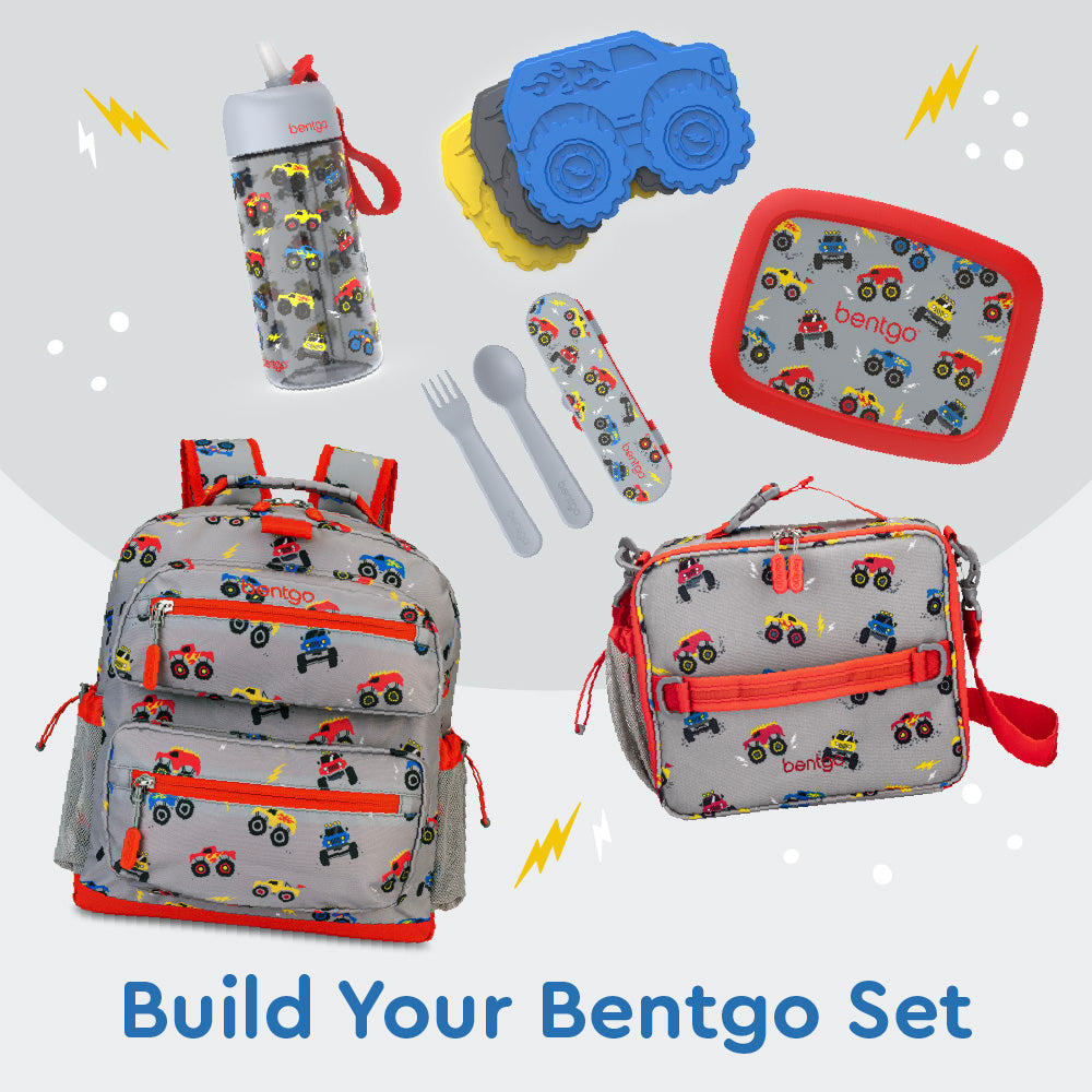 Bentgo® Kids Prints Lunch Bag - Trucks | Build Your Bentgo Set