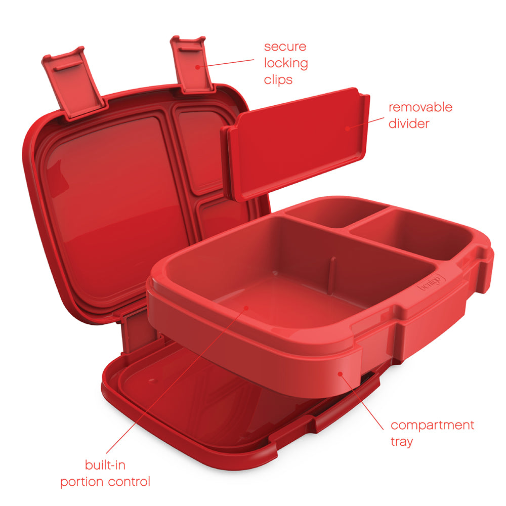Bentgo Fresh Lunch Box - Red