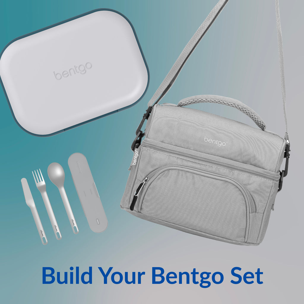 Bentgo® Chill Max Lunch Box  - Fog and Deep Teal | Build Your Bentgo Set