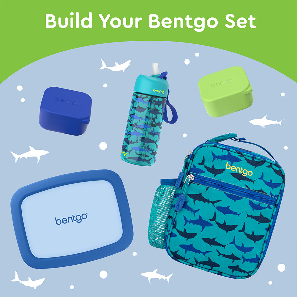 Blue and Green | Bentgo® Kids Sidekicks 2-Pack Silicone Container Set - Blue & Green | This Sidekick Is Perfect To Build Your Bentgo Set