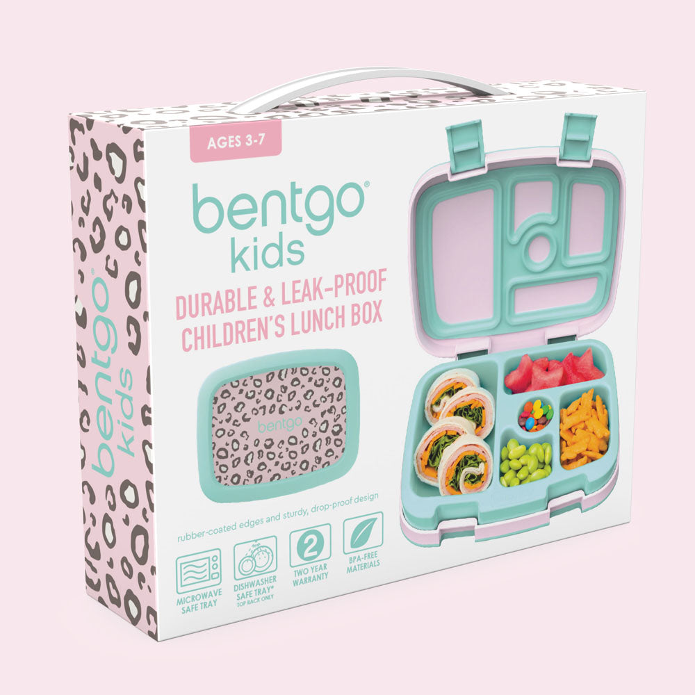 Bentgo Kids Prints Lunch Box - Leopard | Product Packaging