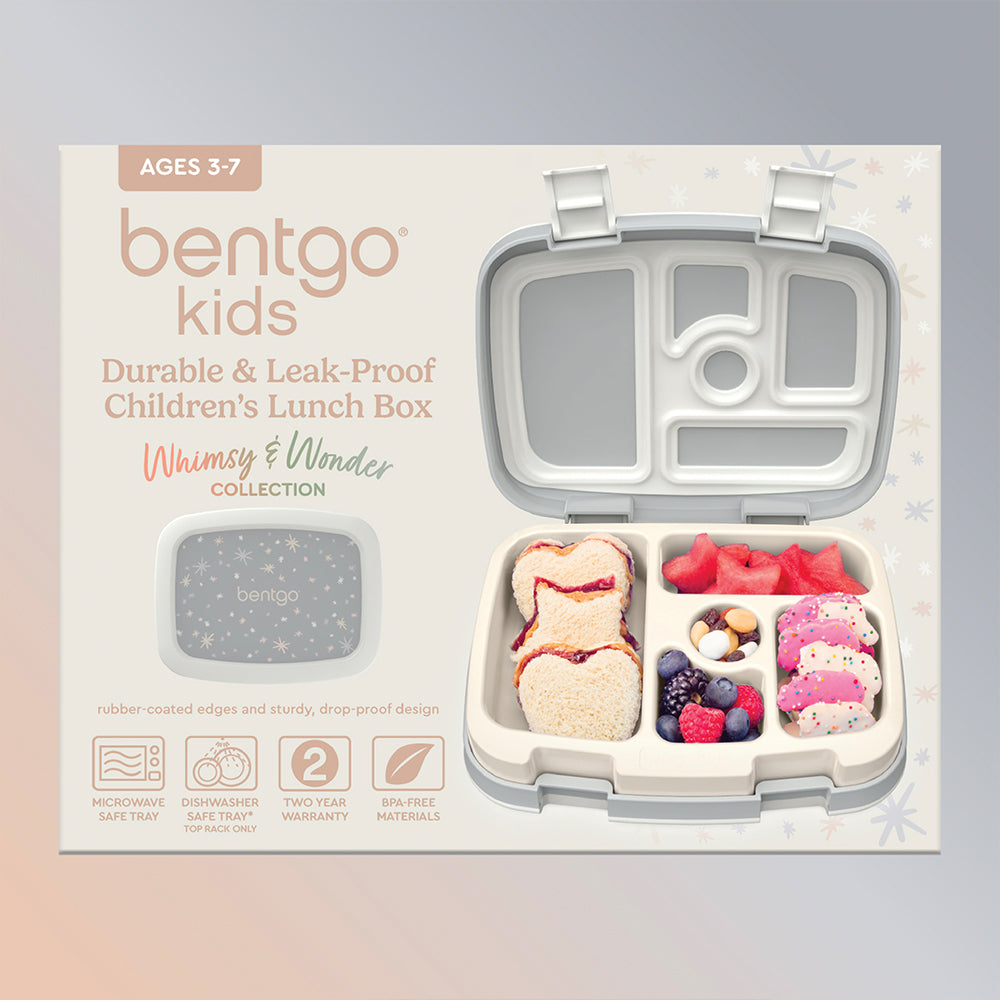 Bentgo® Kids Whimsy & Wonder Prints Lunch Box - Starry Sprinkle | Packaging