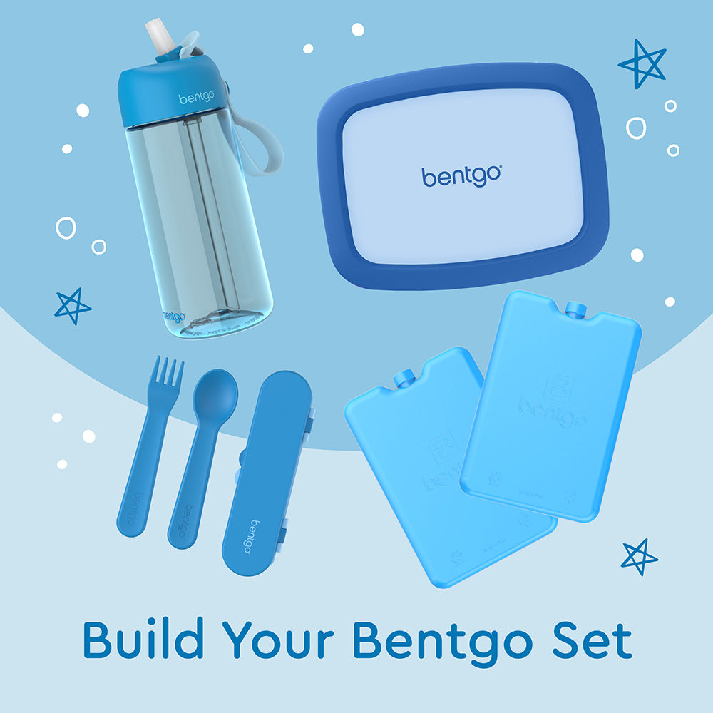 Bentgo® Kids Utensils Set | Blue - Build Your Bentgo Set With Our Lunch Boxes, Water Bottles, and More