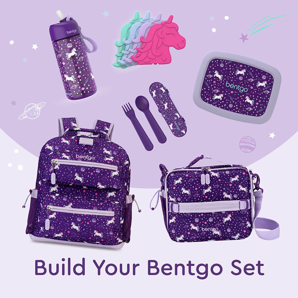Bentgo® Kids Utensils Set | Unicorn - Build Your Bentgo Set With Our Lunch Boxes, Bags, and More