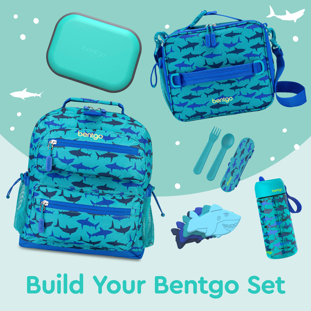 Bentgo® Kids Chill Lunch Box  - Electric Aqua | Build Your Bentgo Set