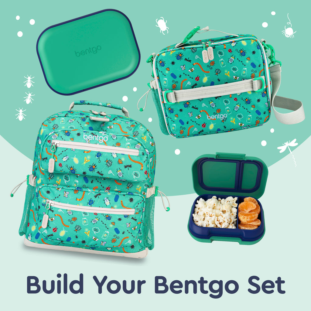 Bentgo® Kids Chill Lunch Box  - Green/Navy | Build Your Bentgo Set
