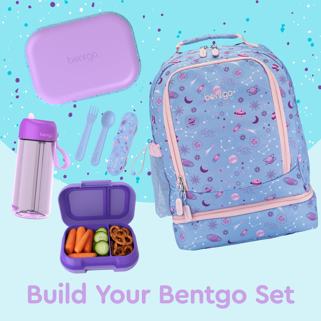 Bentgo® Kids Chill Lunch Box  - Vivid Orchid Speckle | Build Your Bentgo Set