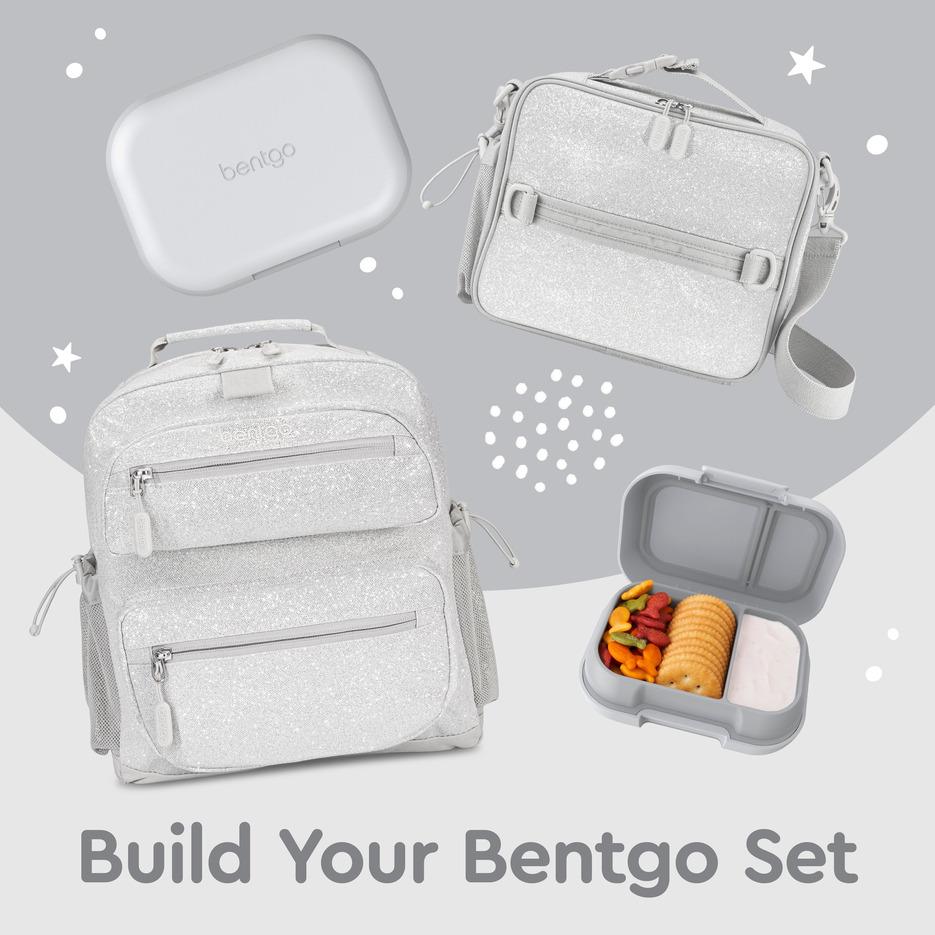 Bentgo® Chill Kids Lunch Box  - Gray | Build Your Bentgo Set