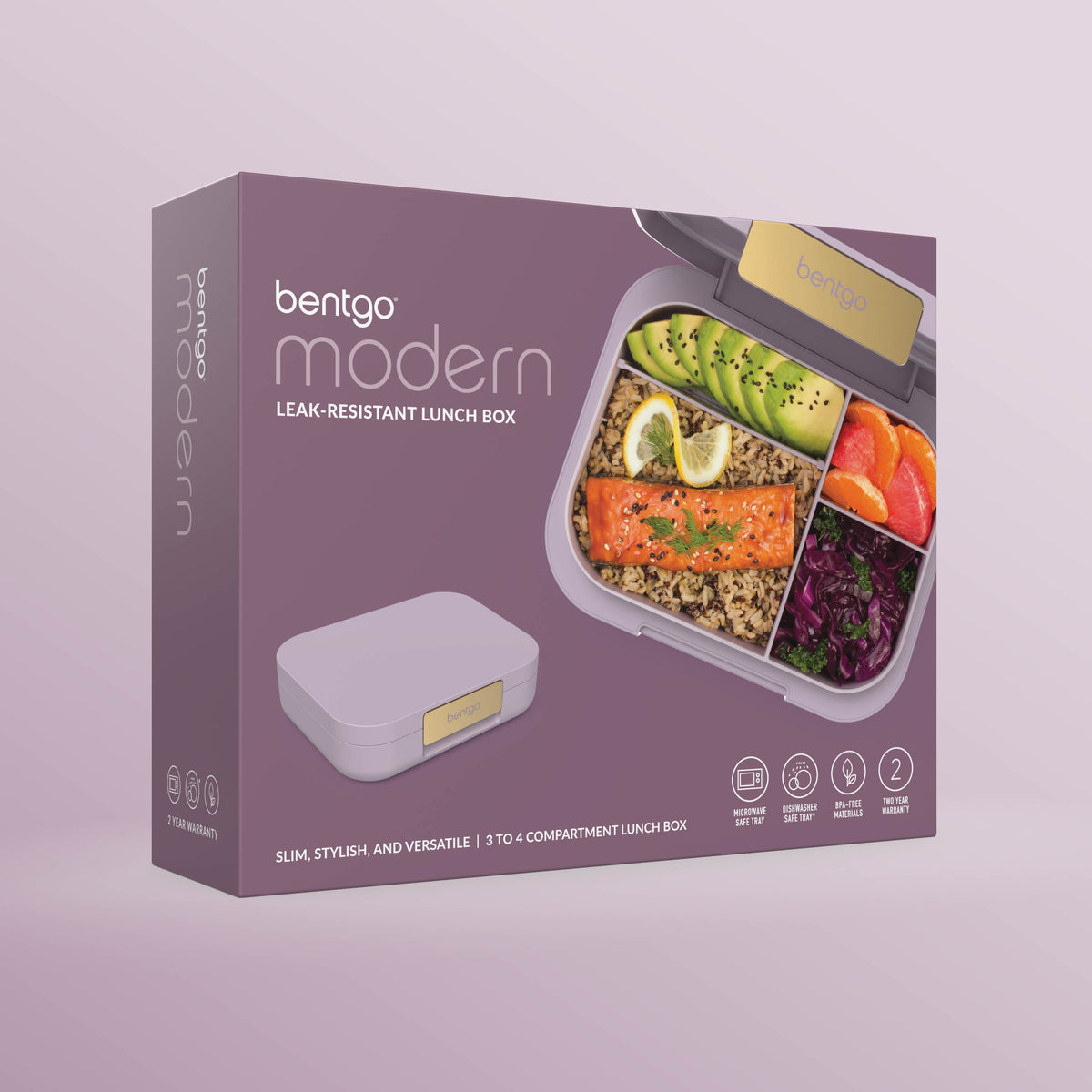 Bentgo® Modern Lunch Box - Orchid | Product Packaging