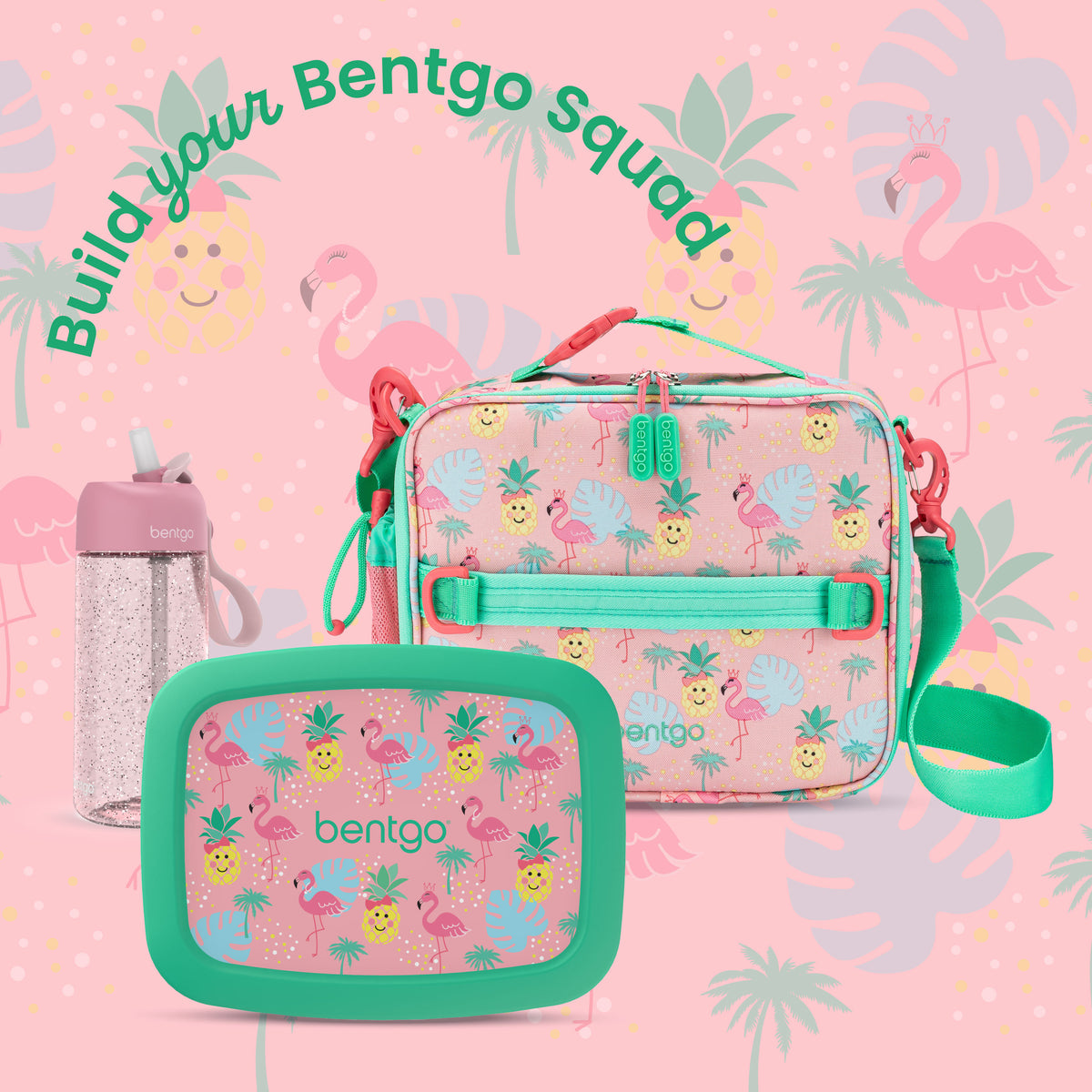 Bentgo® Kids Prints Lunch Bag - Tropical | Build Your Bentgo Squad