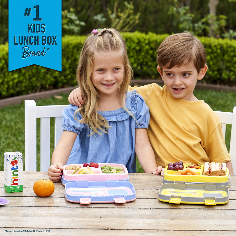 Bentgo Kids Prints Lunch Box, Lunch Bag, & Ice Packs - Dinosaur