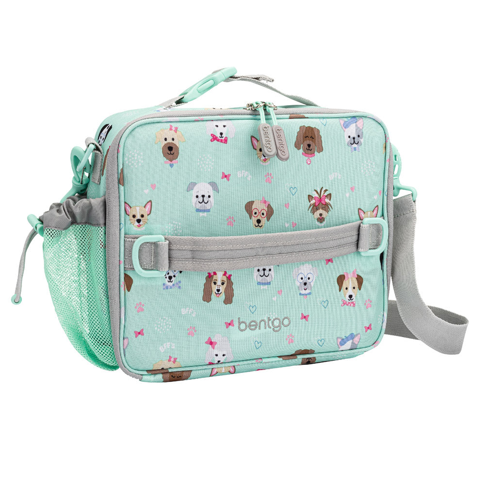 Bentgo® Kids Lunch Box, Bag, & Ice Packs | Puppy Love