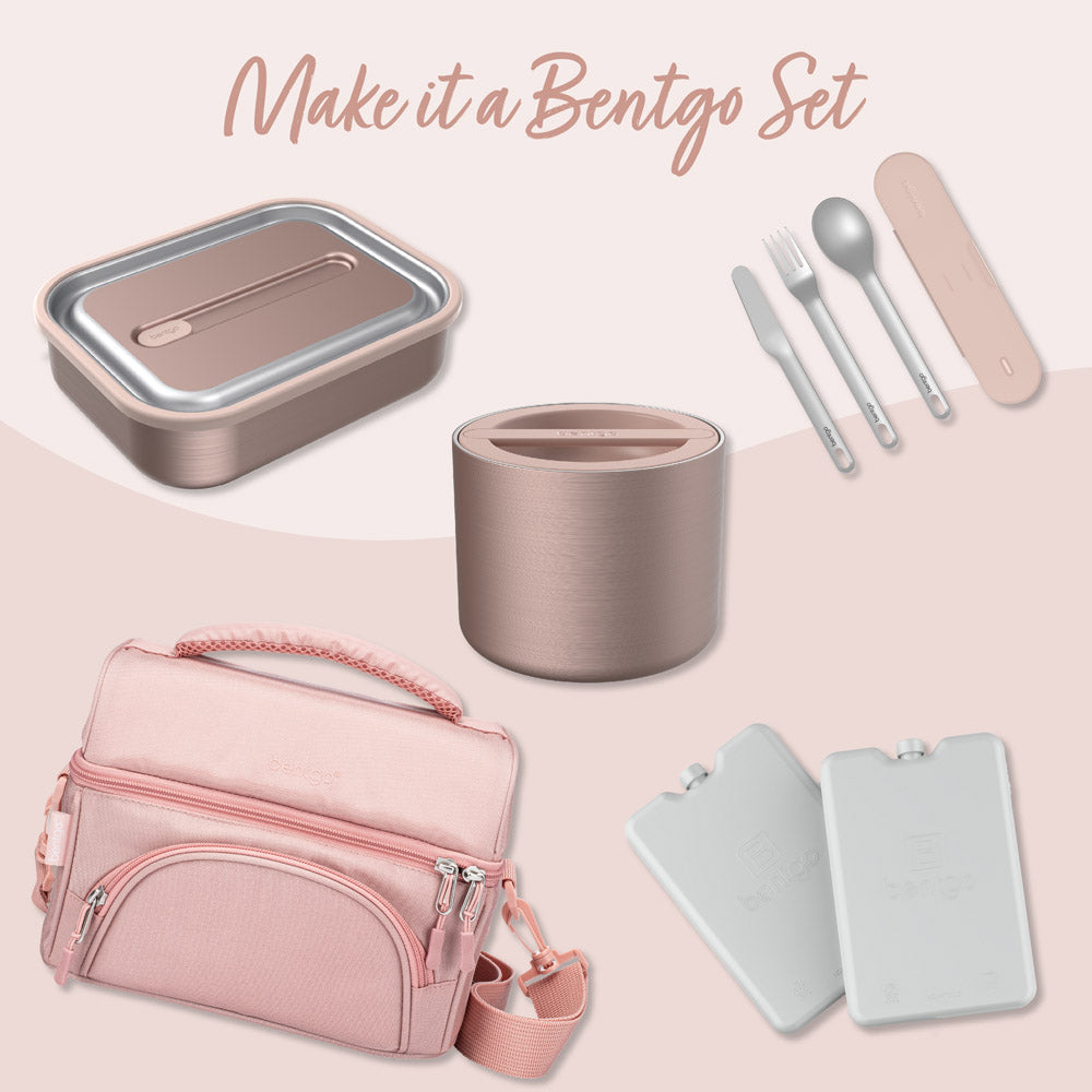 Bentgo® Stainless Steel Insulated Food Container - Rose Gold | Make It A Set