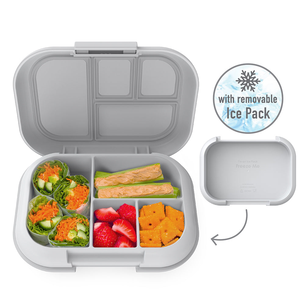 Bentgo Kids Chill Lunch & Snack Box - Gray