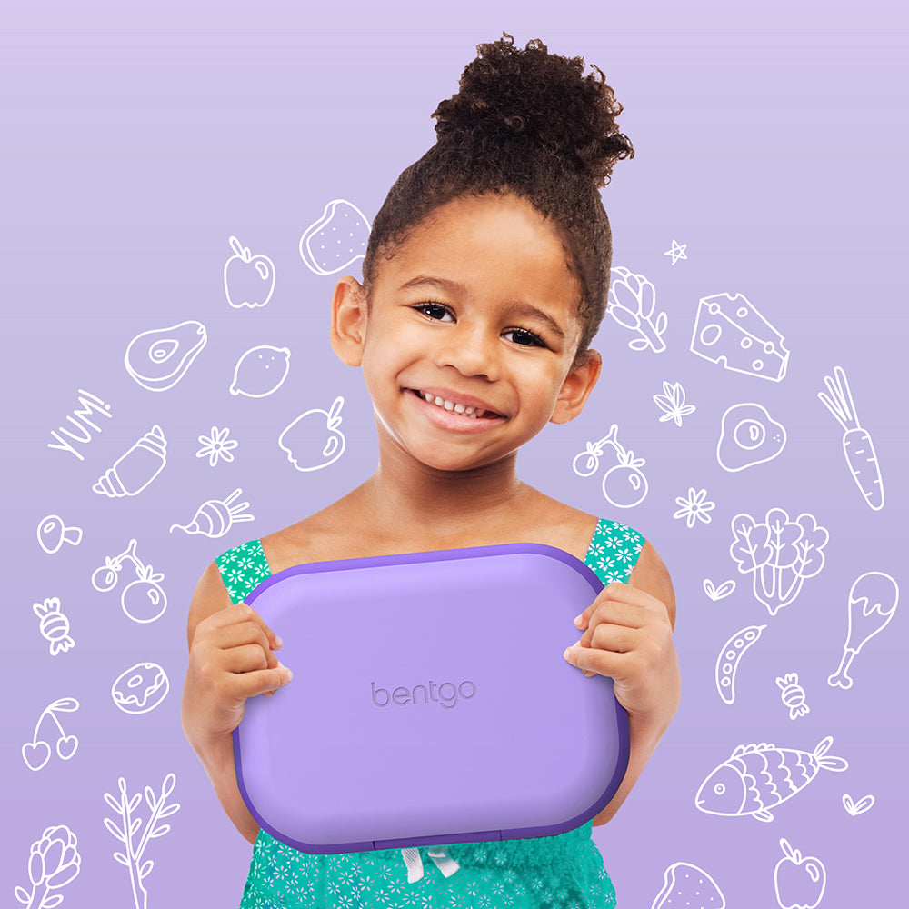 Bentgo Kids Chill Lunch Box (2-Pack)-Purple