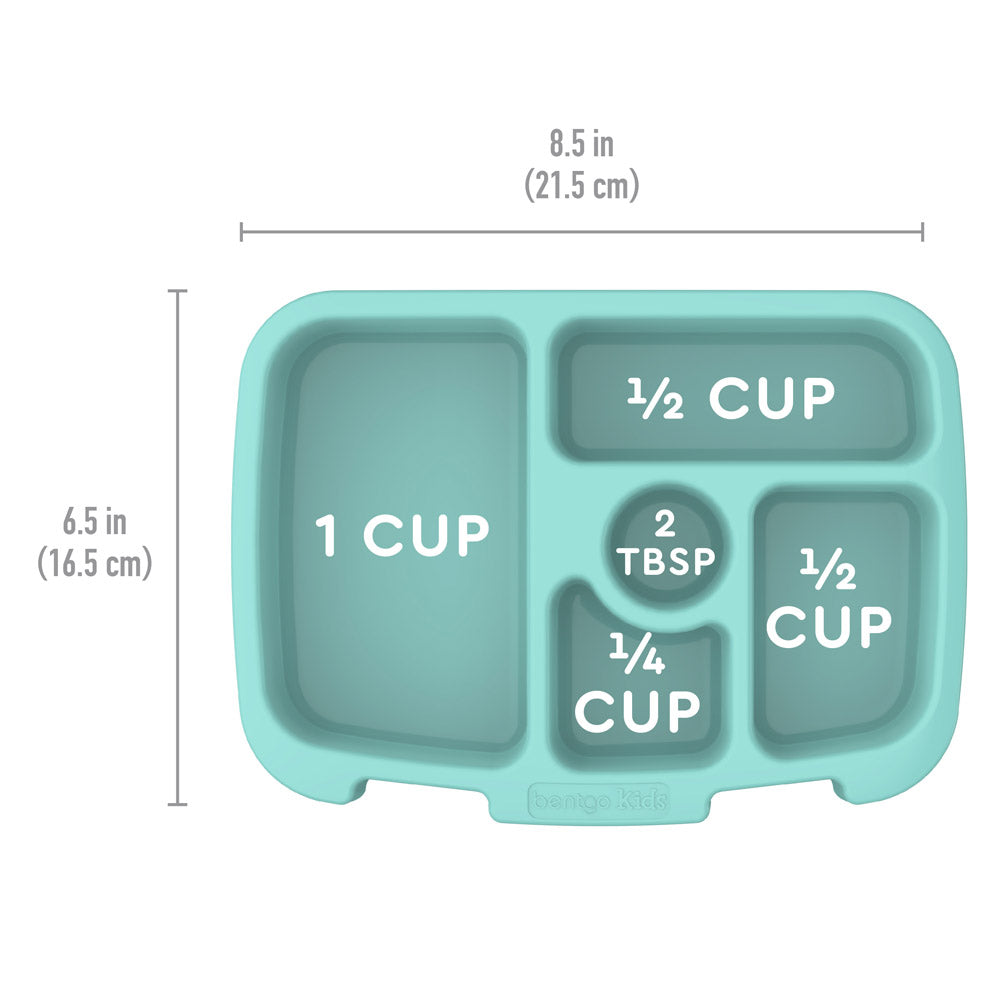 Bentgo Kids Tray with Transparent Cover - Sea Foam