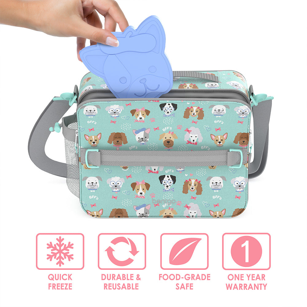 Puppy Love | Bentgo Buddies Reusable Ice Packs - Puppy